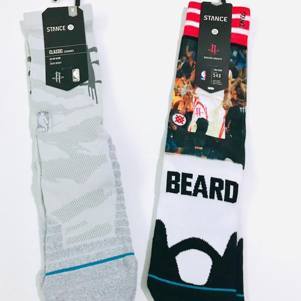 Mens Stance James Harden Houston Rockets Socks